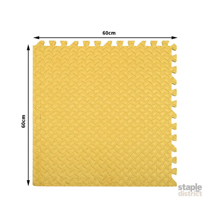 Bopeep EVA Foam Kids Play Mat Floor Yellow-2018816676358918146