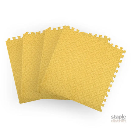 Bopeep EVA Foam Kids Play Mat Floor Yellow-2018816676358918144