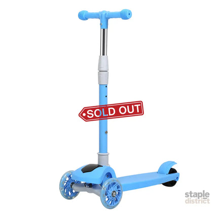 Bopeep Foldable Kids Scooter LED Music Blue-2006732821489651713