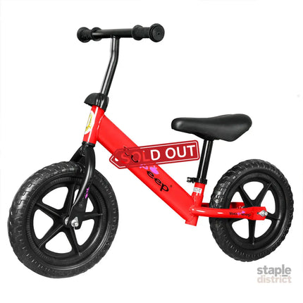 BoPeep Kids Balance Bike Ride On Toys Red-2029387266954235904