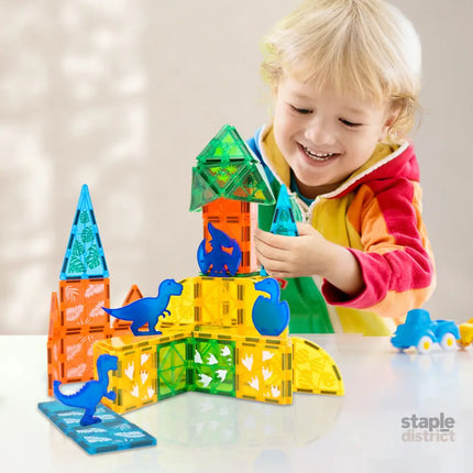 Bopeep Kids Magnetic Tiles Blocks-2029387199782457351