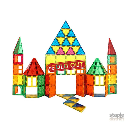 BoPeep Kids Magnetic Tiles Blocks Building-2029387266576748545