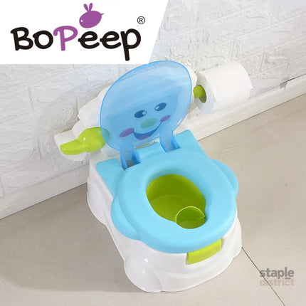 BoPeep Kids Potty Trainer Seat Safety Blue-2006733173509197830