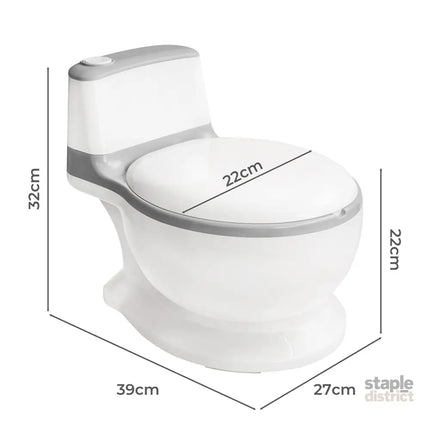 BoPeep Kids Potty Trainer Seat Safety Grey-2029387267306557442
