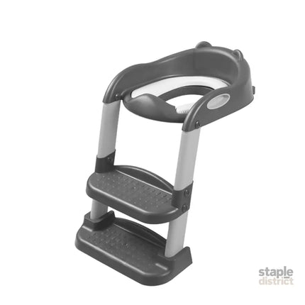 BoPeep Kids Toilet Ladder Grey-2006733052058931200