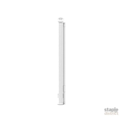 BoPeep Retractable Baby Safety Gates 150cm White 150 cm-2006733052620967937