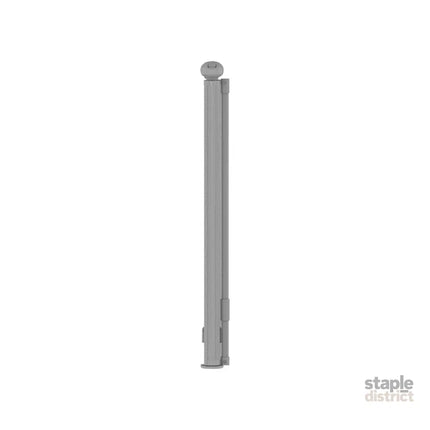 BoPeep Retractable Baby Safety Gates 300cm Grey 300 cm-2018816832366055425