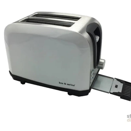 BOS & SARINO 2 Slice White Toaster - Appliances > Kitchen Appliances > Toasters & Grills