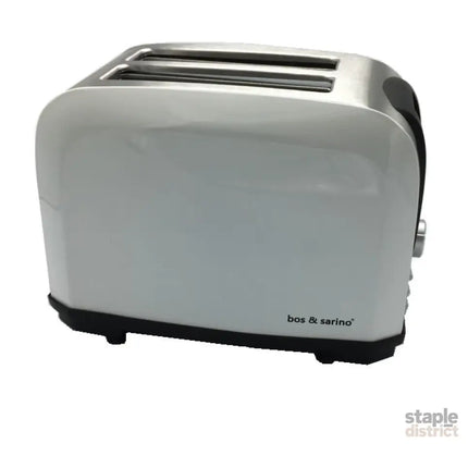 BOS & SARINO 2 Slice White Toaster - Appliances > Kitchen Appliances > Toasters & Grills