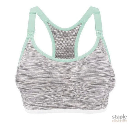 Bravado Seamless Rhythm Nursing Bra White Grey Spacedye M-2006733475318730752