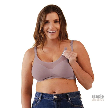 Bravado Silk Seamless Sheer Nursing Bra Dawn S-2006733475134181379