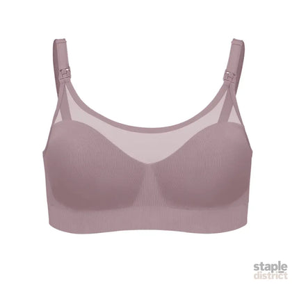 Bravado Silk Seamless Sheer Nursing Bra Dawn S-2006733475134181376