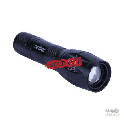 Brillar Tactical Grade LED Torch 5 Modes Water Resistant Flashlight Light Bright - Outdoor Recreation > Camping >