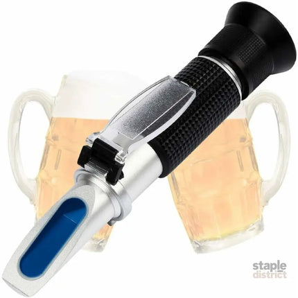Brix Refractometer Beer Wort Refractometer Dual Scale – Specific Gravity 1.000–1.120 And Brix 0–32% Replaces