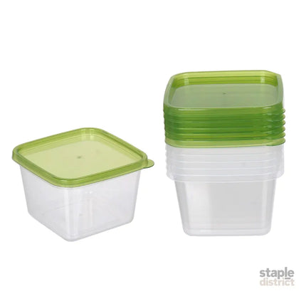 bulk 72 Reusable Microwave-Safe 1Lt Food Container Square - Home & Garden > Kitchenware > Food Storage
