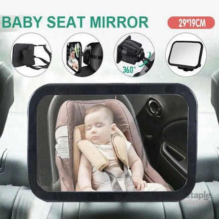 Car Rear Facing Mirror for Little Ones Travel Use Back View Organizer - Baby & Kids > Nursing > Baby Health & Grooming