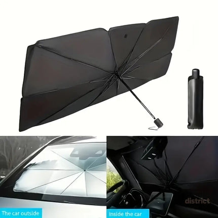 Car sunshade windshield sun protection and heat insulation sunshade blackout curtain equipment car interior windshield