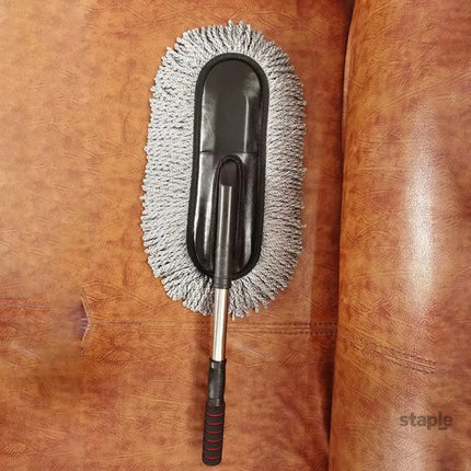 Car Wash Duster Brush Microfiber Telescopic Cleaning Tool for Vehicle Detailing - Auto Accessories > Auto Accessories