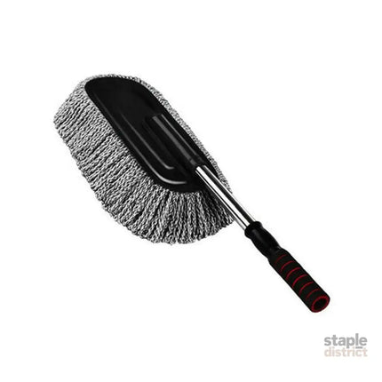 Car Wash Duster Brush Microfiber Telescopic Cleaning Tool for Vehicle Detailing - Auto Accessories > Auto Accessories