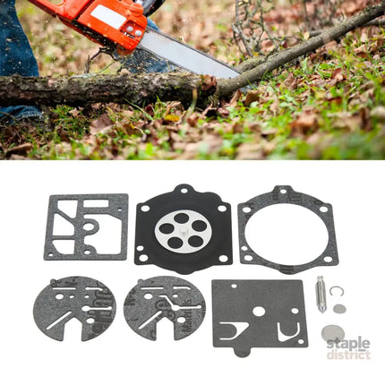 Carburetor Carb Paper Pad Gasket Kits for Walbro K10 HDC Fits for Stihl 015 015AV 15AVE 015L Chainsaw - Commercial >