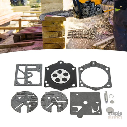 Carburetor Carb Paper Pad Gasket Kits for Walbro K10 HDC Fits for Stihl 015 015AV 15AVE 015L Chainsaw - Commercial >
