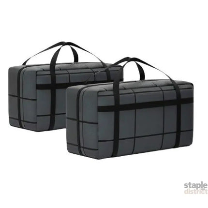 CARLA HOME 2-Pack 180L Extra Large Moving Storage Bags with Handles & Duty Zippered for Clothes, Travel, Space Saving & Camping-2050057505639370759