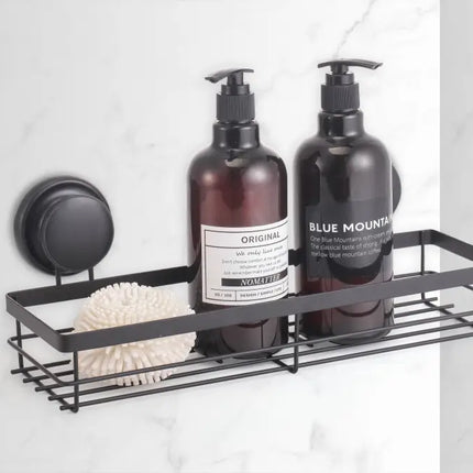 CARLA HOME  2 Pack Rectangular Corner Shower Caddy Shelf Basket Rack with Premium Vacuum Suction Cup No-Drilling for Bathroom and Kitchen-2042061555020992513