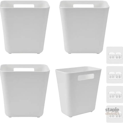 CARLA HOME 4-Pack Self-Adhesive Wall Storage Box for Cabinet Doors, Kitchen, Bathroom & Office-2050057509091282953