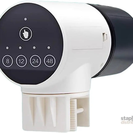CARLA HOME Automatic Fish Feeder with Timer, Moistureproof Dispenser & Rechargeable Feeding for Aquarium or Tank-2050057508931899399