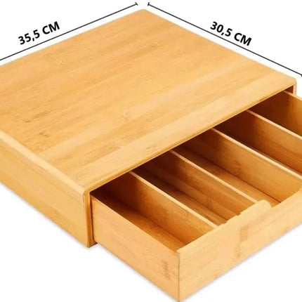 CARLA HOME Bamboo K-Cup Coffee Pod Holder Storage Organizer  for Kitchen, Jewelry and Cosmetic-2042061556757434375