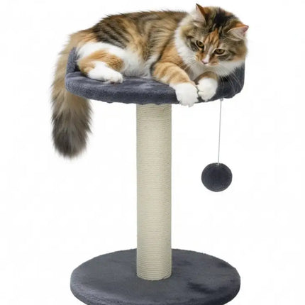 CARLA HOME Cat Tree Tower for Indoor Cats with Plush Perch, Sisal Scratching Post & Hanging Ball Toy for Kittens or Small Breeds-2050057519807729664