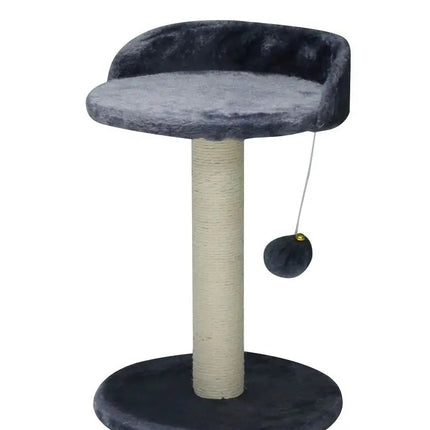 CARLA HOME Cat Tree Tower for Indoor Cats with Plush Perch, Sisal Scratching Post & Hanging Ball Toy for Kittens or Small Breeds-2050057519807729671