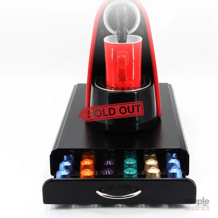 CARLA HOME Coffee Pods Holder Storage Drawer Compatible with 60 Nespresso Pods for Kitchen Storage & Organisation, Nespresso Pod Holder Coffee Machine for Home Storage (Black)-2042061550453395463