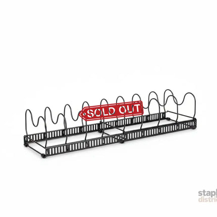 CARLA HOME Expandable Pot and Pan Organizer Rack for Cabinet with 10 Adjustable Dividers, Lid & Cookware Holder for Kitchen Pantry or Countertop Storage-2050057500530708488