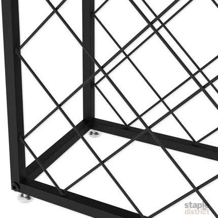 CARLA HOME Freestanding Metal Wine Rack for 25 Bottles-2042061568178524165