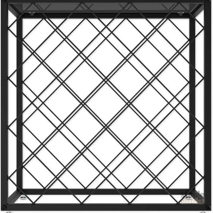 CARLA HOME Freestanding Metal Wine Rack for 25 Bottles-2042061568178524168