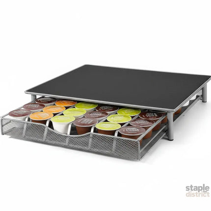 CARLA HOME K-Cup Coffee Pod Drawer for 36 Coffee Pods Storage for Home Kitchen Counter Organizer-2050057500685897737