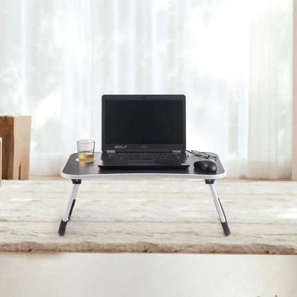 CARLA HOME Laptop Bed Desk with Storage and foldable legs for Adults, Kids & Home Office-2042061547840344073