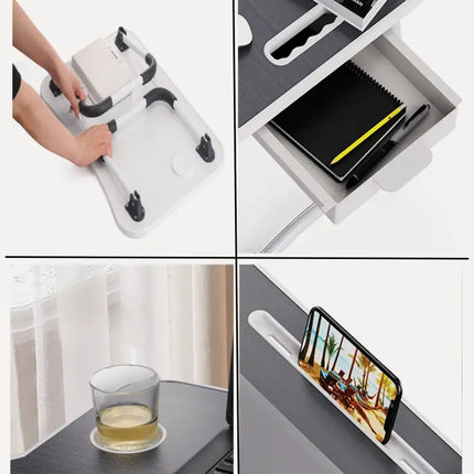 CARLA HOME Laptop Bed Desk with Storage and foldable legs for Adults, Kids & Home Office-2042061547840344070
