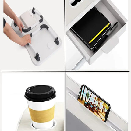 CARLA HOME Laptop Bed Desk with Storage and foldable legs for Adults, Kids & Home Office-2042061542333222919