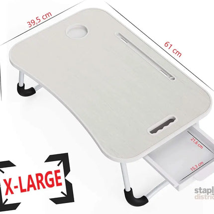 CARLA HOME Laptop Bed Desk with Storage and foldable legs for Adults, Kids & Home Office-2042061542333222920