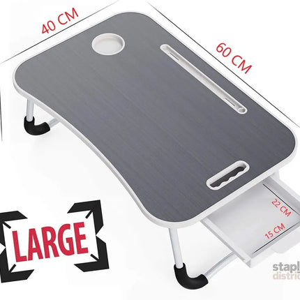 CARLA HOME Laptop Bed Desk with Storage and foldable legs for Adults, Kids & Home Office-2042061547840344072