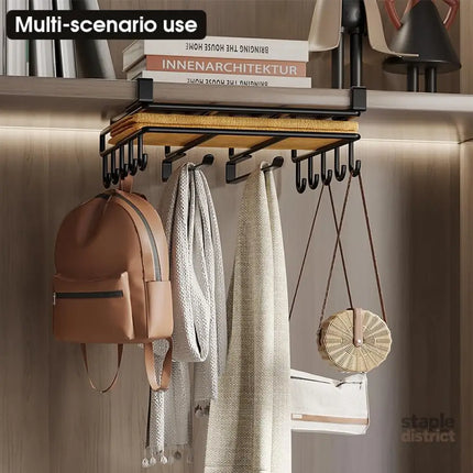 CARLA HOME Multifunctional Under Cabinet Cutting Board Metal Holder Organiser-1992735288446816260