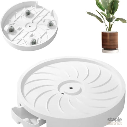 CARLA HOME Rolling Plant Stand with 360° Wheels for Indoor Pots (26 cm)-2050057504708235264