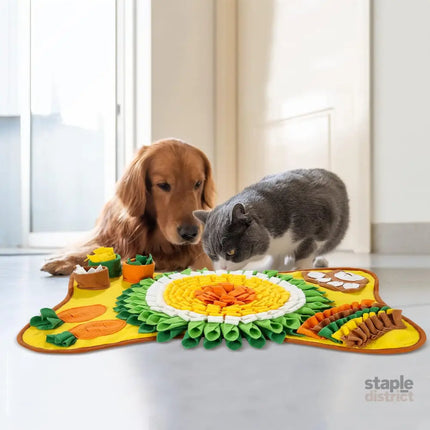 CARLA HOME Snuffle Interactive Feeding Mat Toy for Dogs & Pets-2050057508298559490