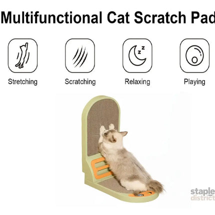 CARLA HOME Vertical Cat Scratching Board with Durable Cardboard for Indoor Cats-2050057515714088963