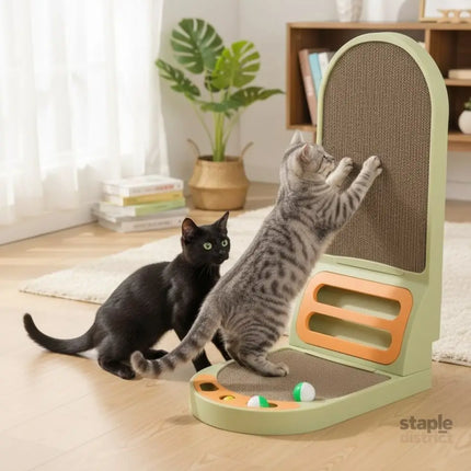CARLA HOME Vertical Cat Scratching Board with Durable Cardboard for Indoor Cats-2050057515714088961