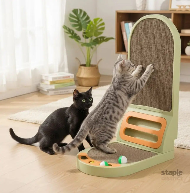 CARLA HOME Vertical Cat Scratching Board with Durable Cardboard for Indoor Cats-2050057515714088961