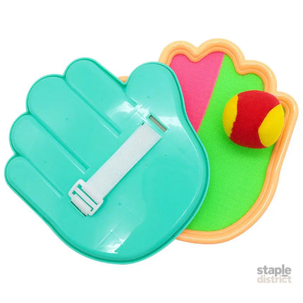 Catch Ball set outdoor toys Stick Ball Set - Hand shape - Baby & Kids > Baby & Kid’s Toys > Outdoor Play Equipment