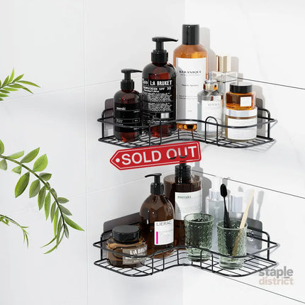 Cefito 2 Packs Bathroom Shelf Corner Storage Rack - Furniture > Bathroom > Bathroom Cabinets Cupboards & Storage